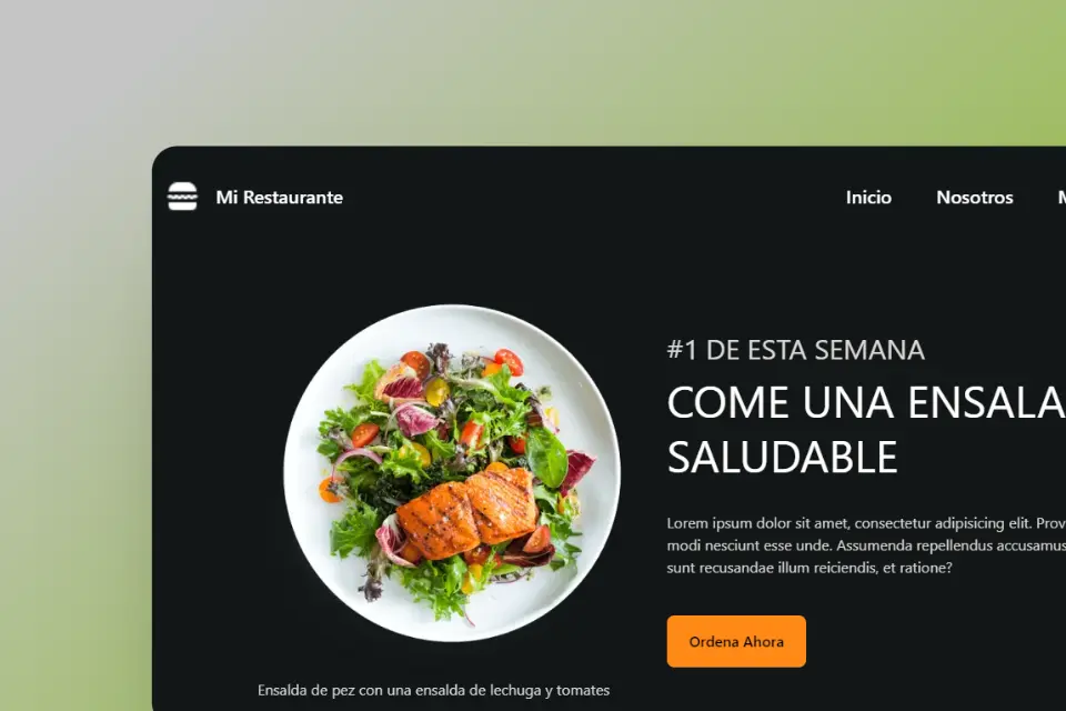 Restaurante Landing Page